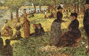 The Grand Jatte of Sunday afternoon Georges Seurat